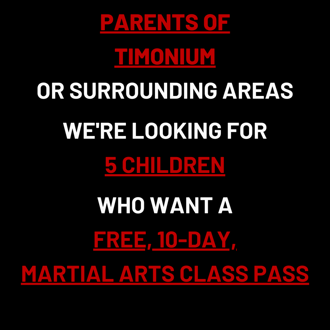 Shihan Marc's Karate Academy Facebook ad: Want a FREE 10-Day, Kids Martial Arts Class Pass?