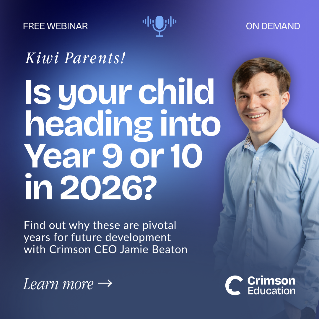 Crimson Education Facebook ad