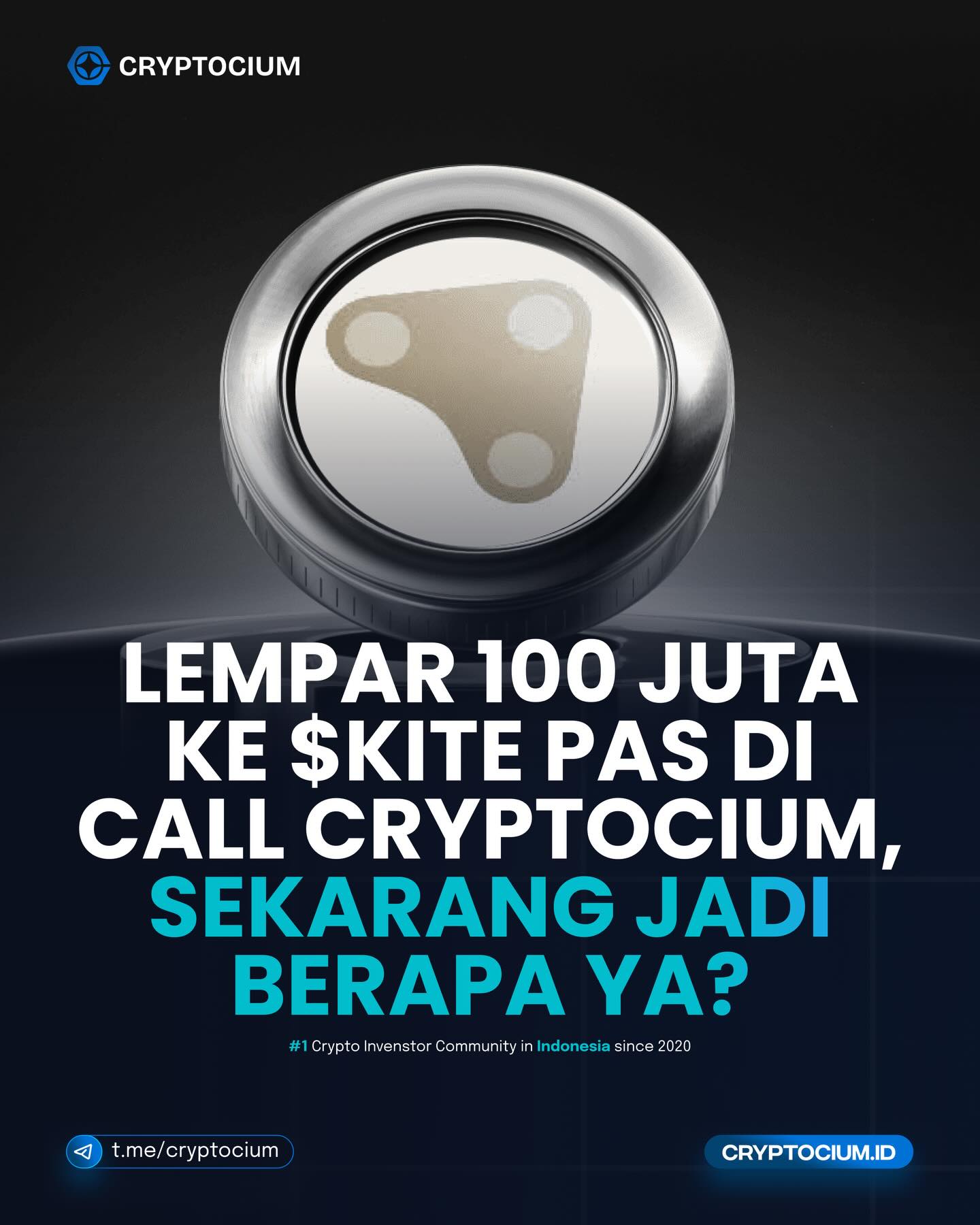 Cryptocium Facebook ad
