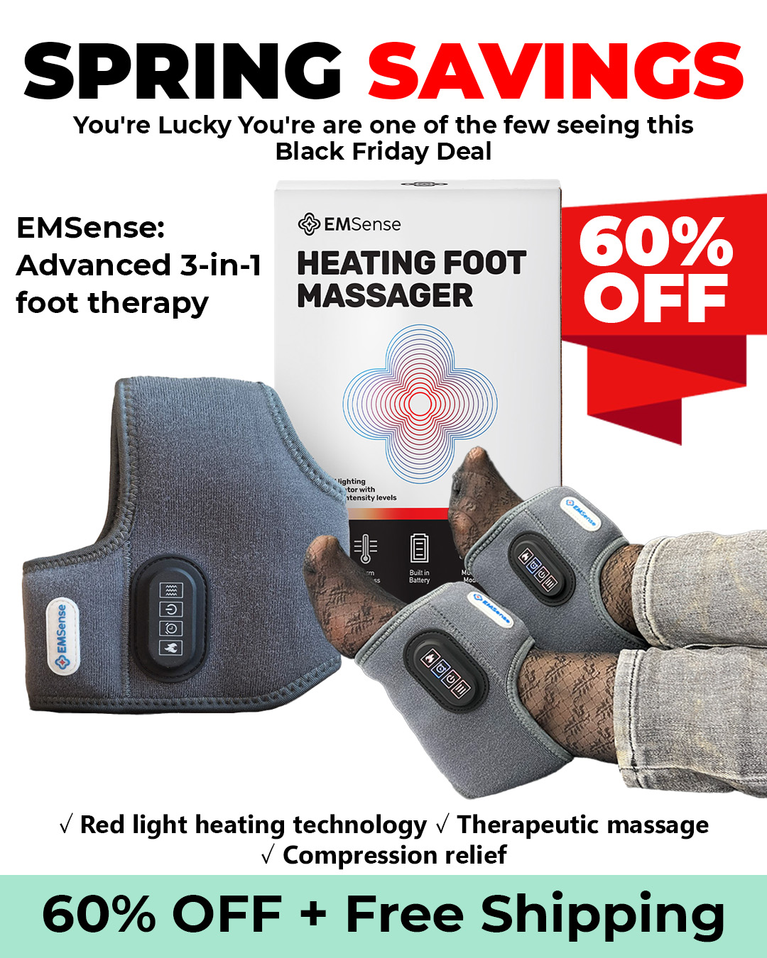 Carrie Brown Facebook ad: 15 Min a Day to END Foot Pain