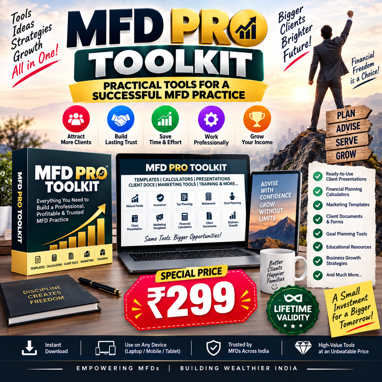 Adnest Facebook ad: Your Complete MFD Business Toolkit, Just ₹299 Upgrade Your…