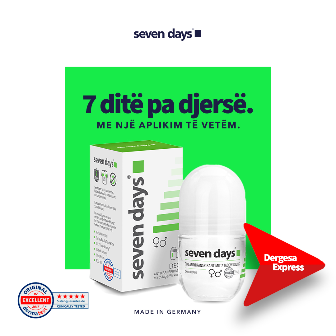 Sevendays.al Facebook ad from Mar 31, 2026