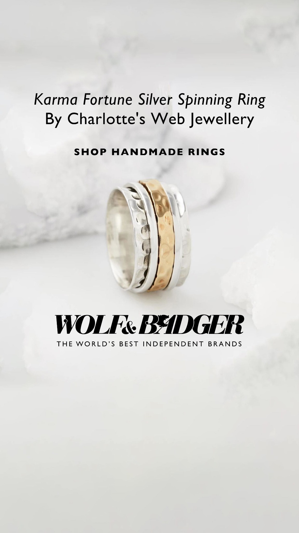 Wolf & Badger Facebook ad