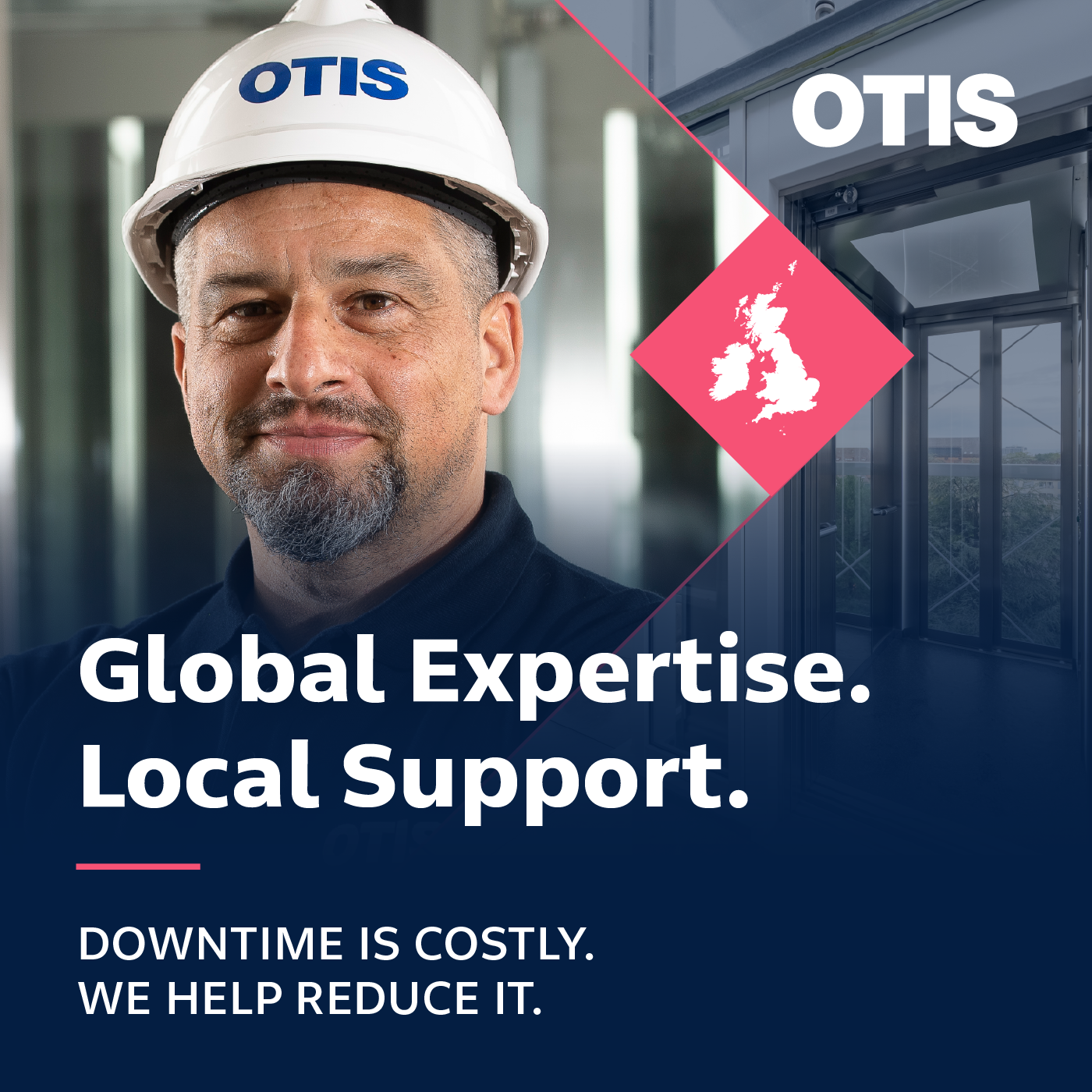 Otis Elevator Co Facebook ad
