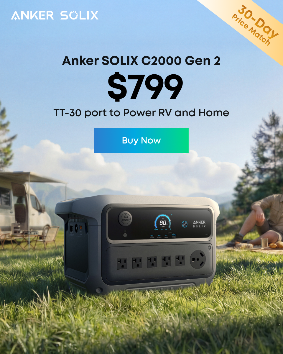 Anker SOLIX Facebook ad