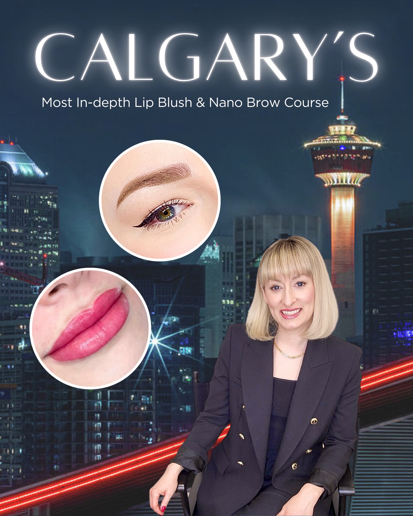 Precise Pigment Facebook ad: We are so exited about our newest course…