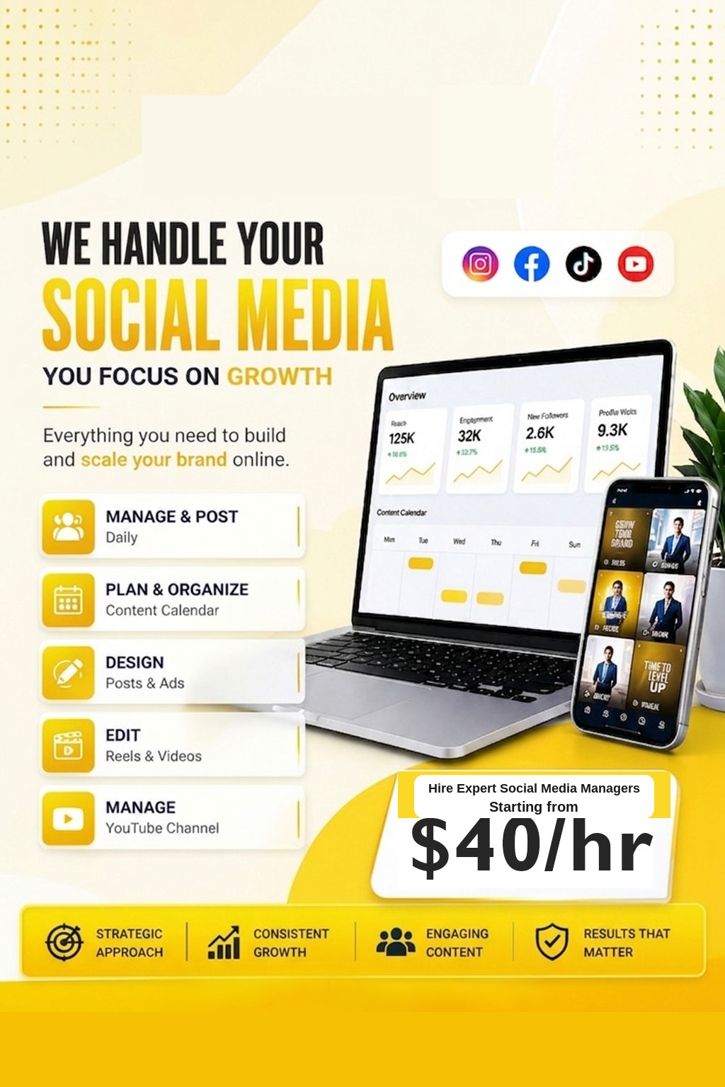 Nexoverse Solutions. Facebook ad: Struggling to grow online?