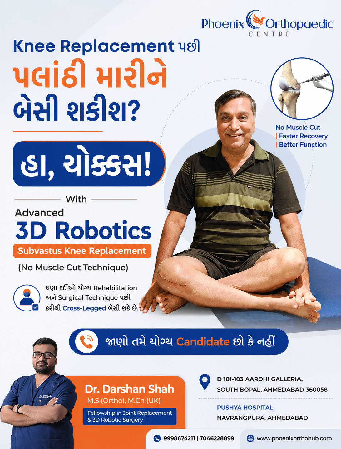 Phoenix Orthopaedic Centre Facebook ad: Check the Caption for Address!