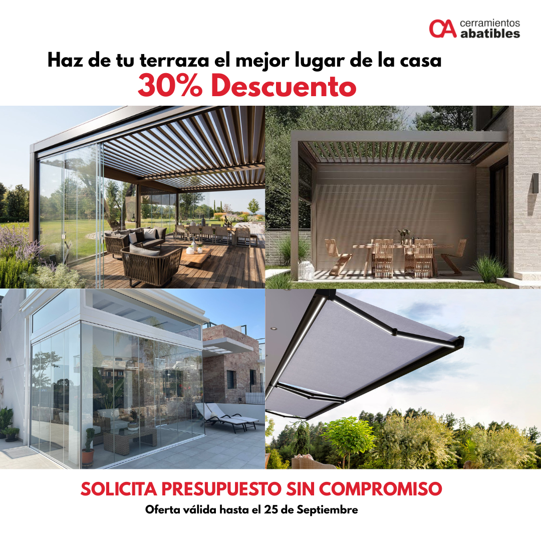 CA Cerramientos Abatibles - Fabricante de Cerramientos Facebook ad: Pérgolas y Cerramientos
