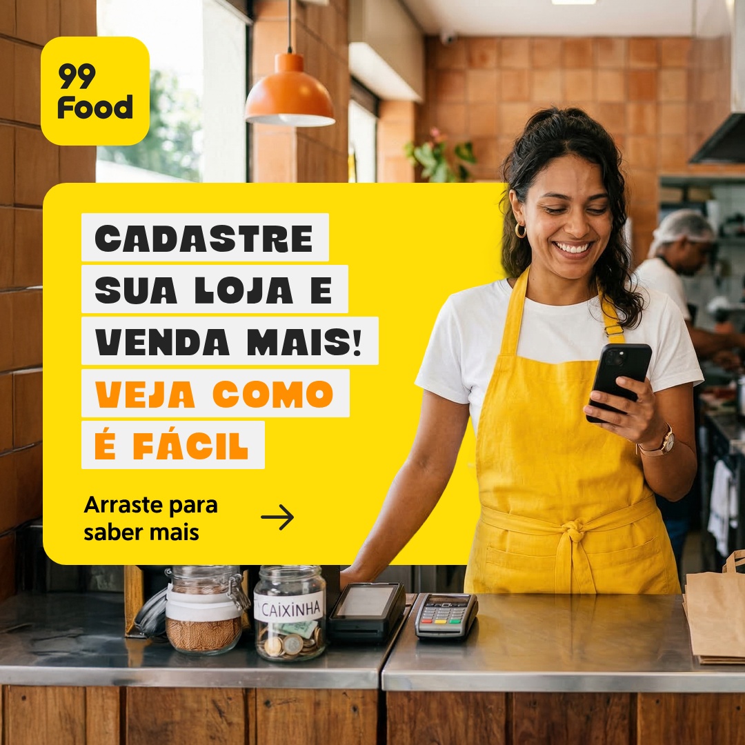 Vou de 99 Facebook ad: Quer alcançar mais clientes?
