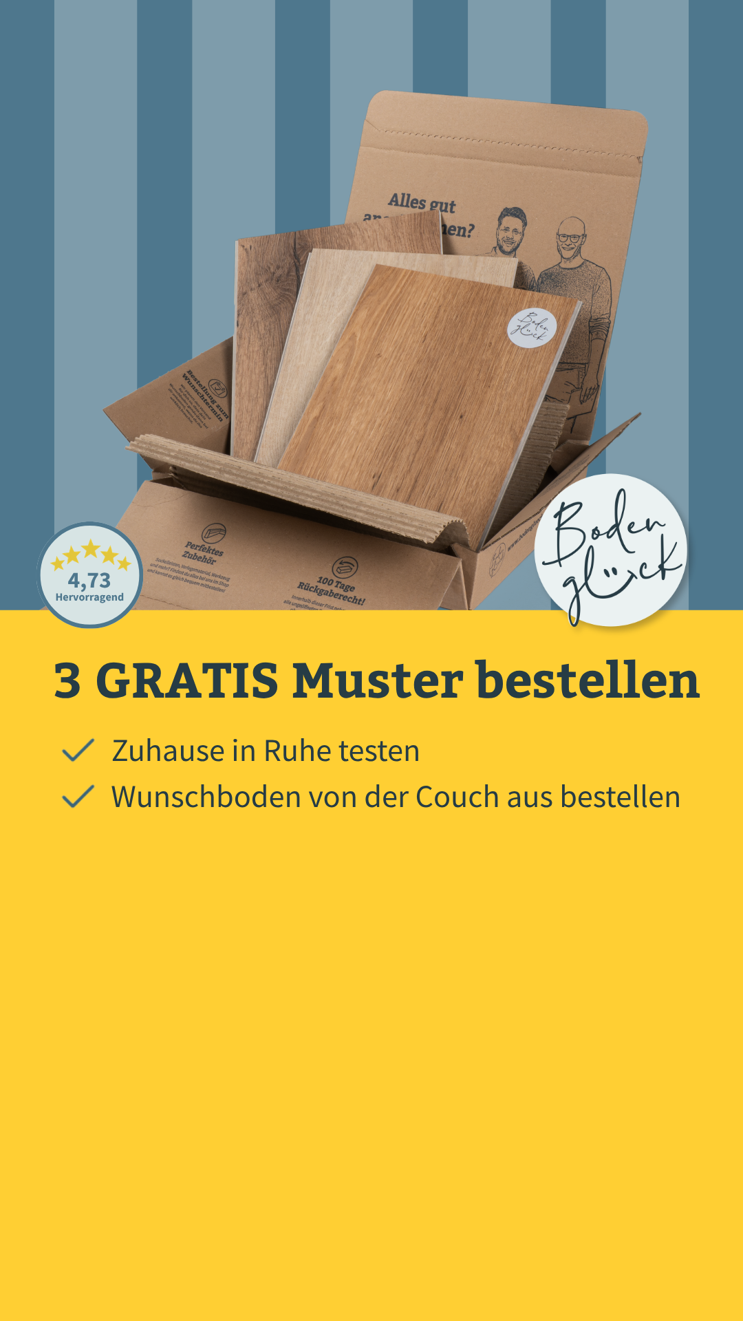 Bodenglück Facebook ad from Jul 16, 2026