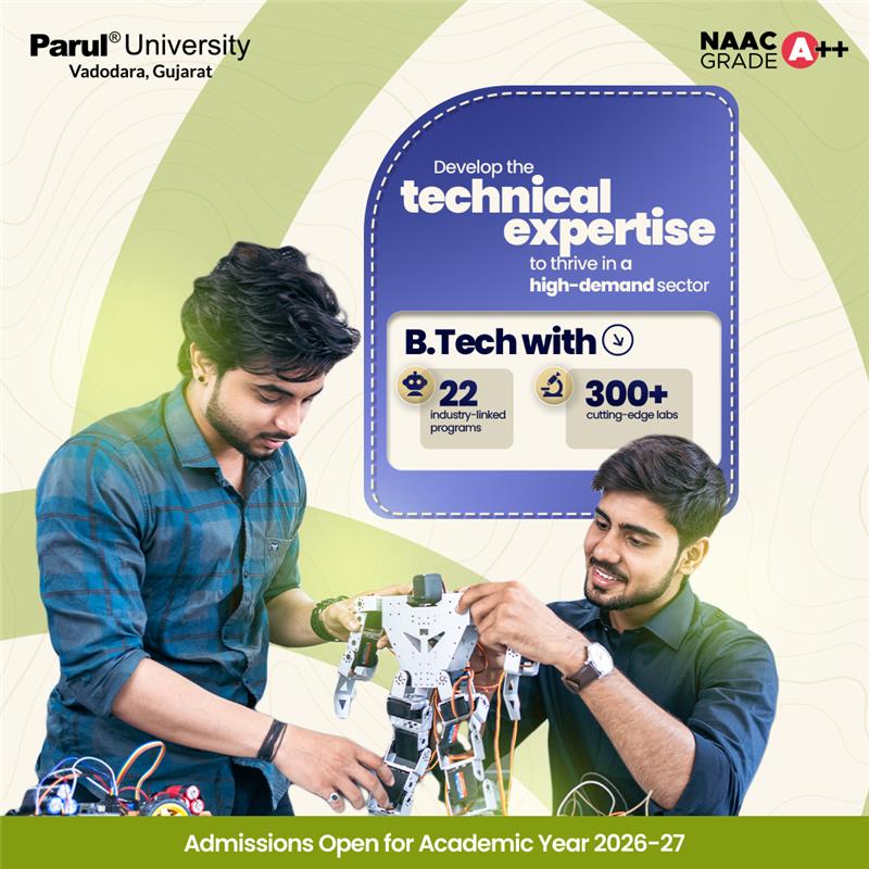 Parul University Facebook ad