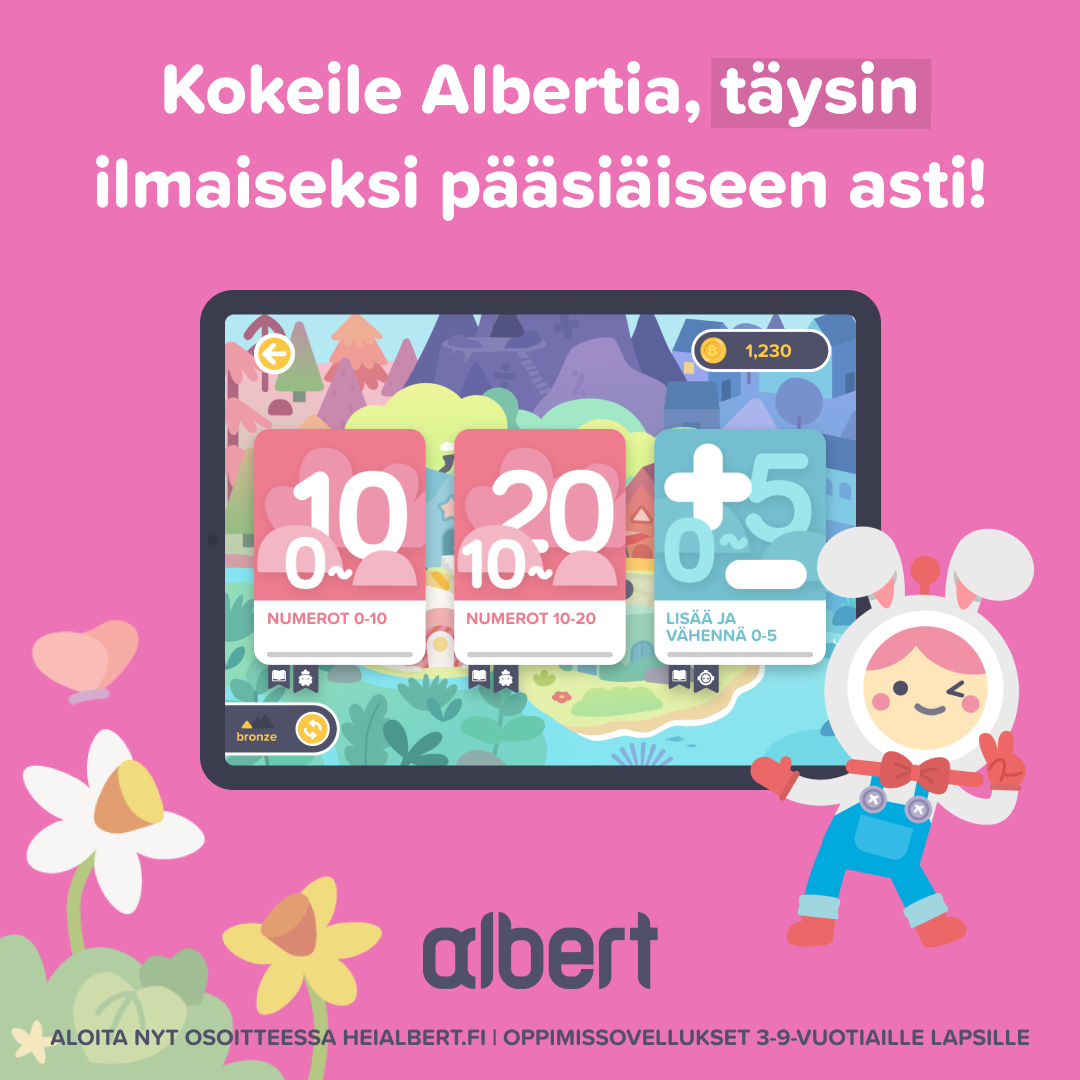 Albert Facebook ad