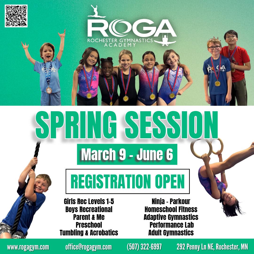 ROGA - Rochester Gymnastics Academy Facebook ad
