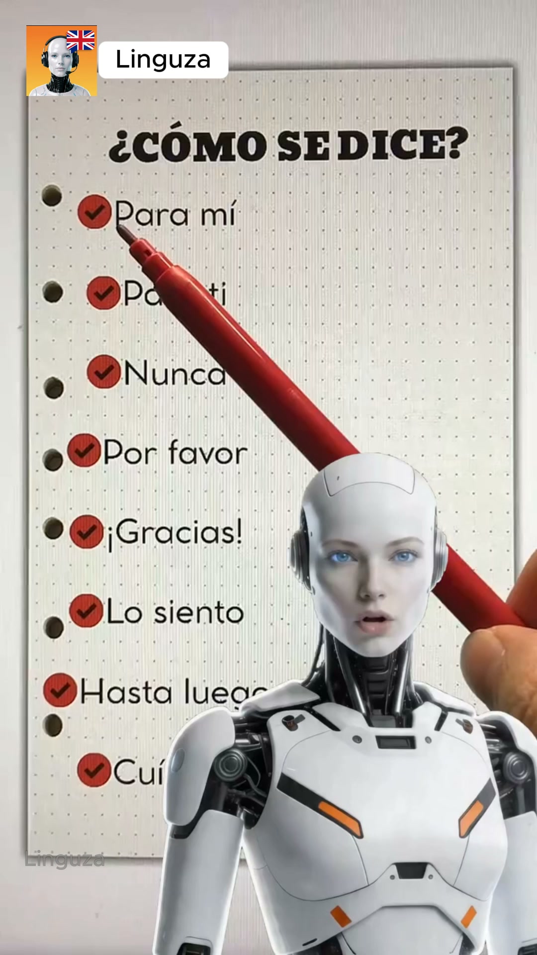 Linguza: AI English Tutor Facebook ad: ¡Instala ahora!
