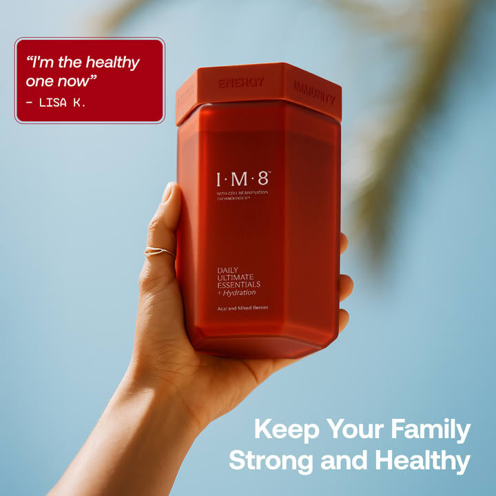 IM8 Health Facebook ad