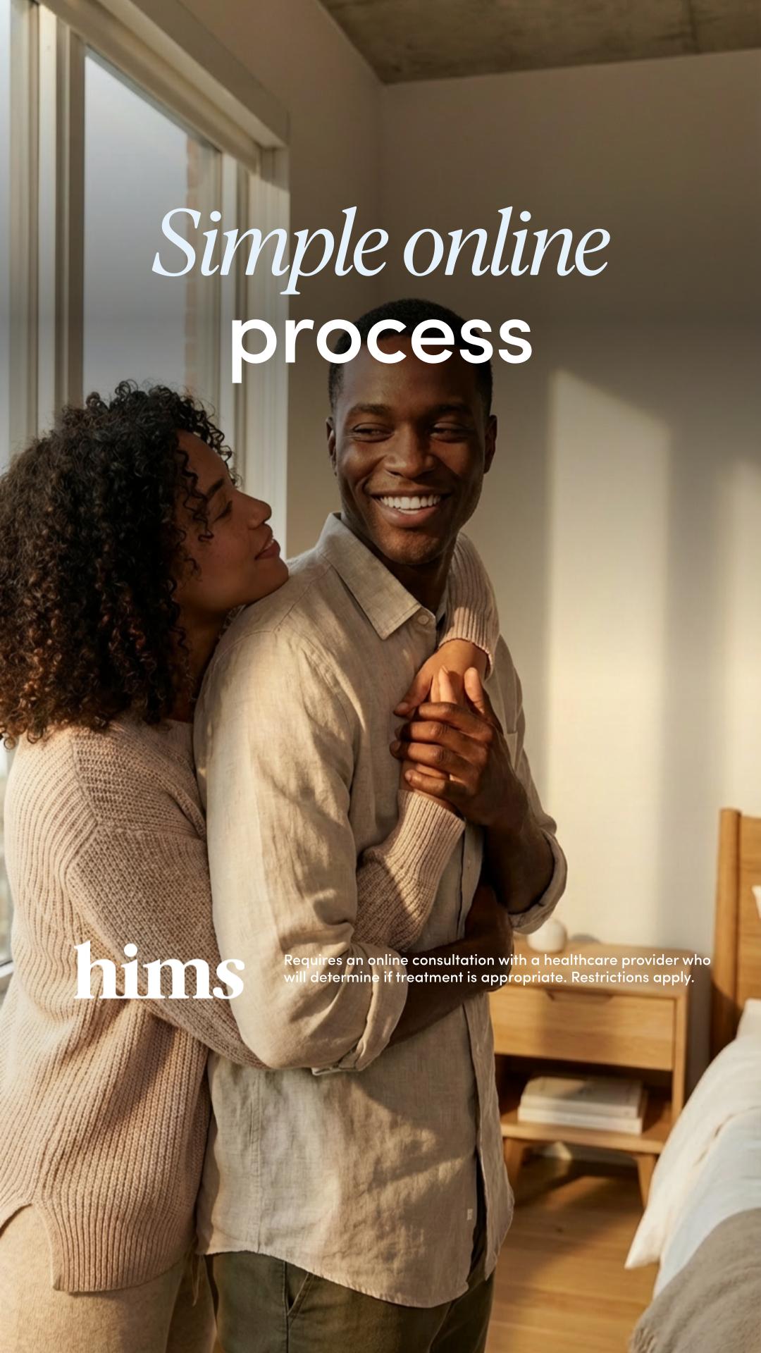 hims Facebook ad