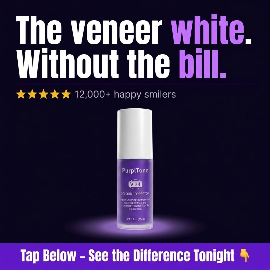 PurplTone Facebook ad: The smile people assume cost thousands.