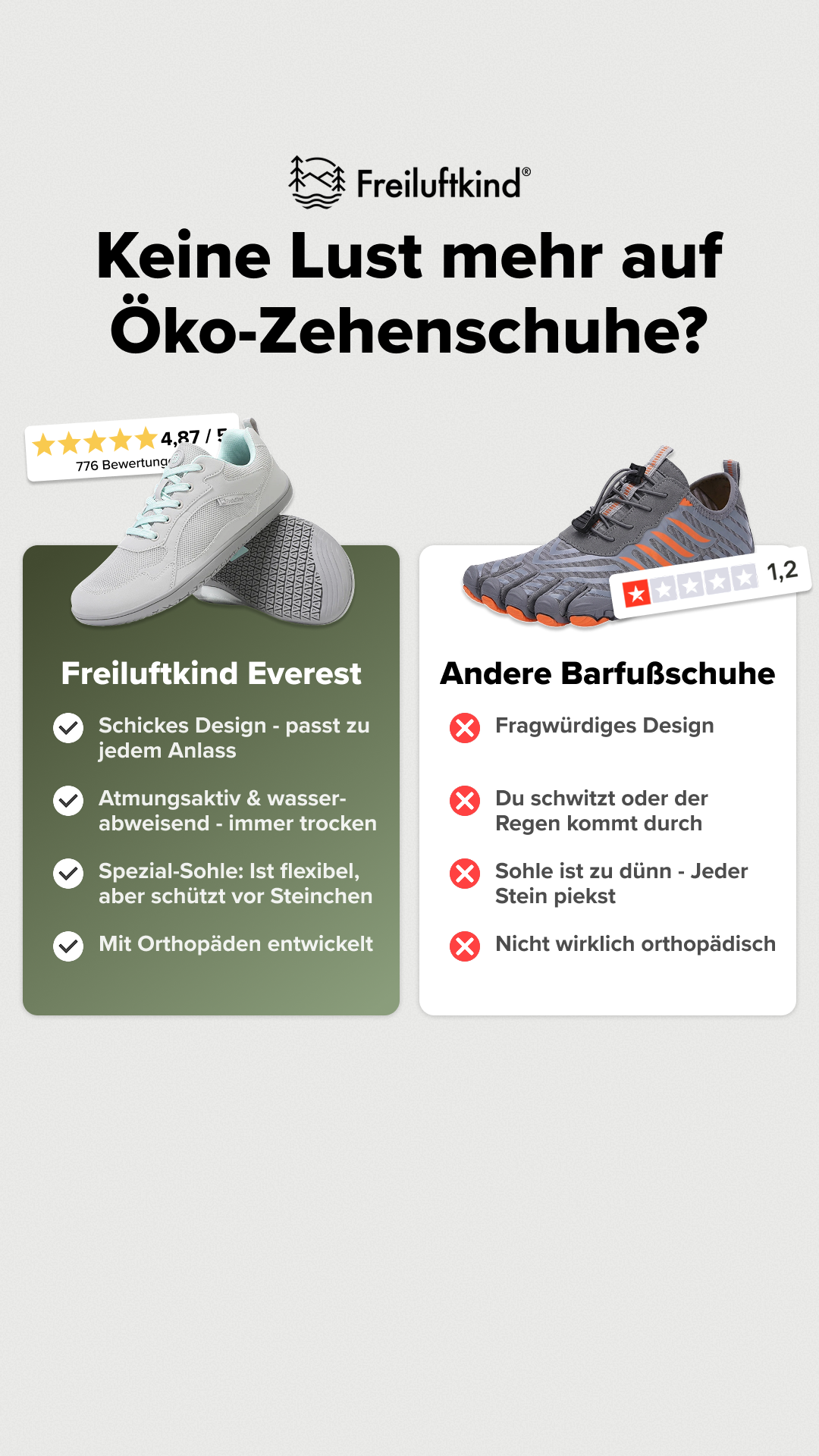 Freiluftkind Facebook ad