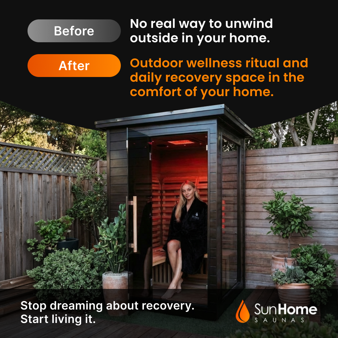 Sun Home Saunas Facebook ad