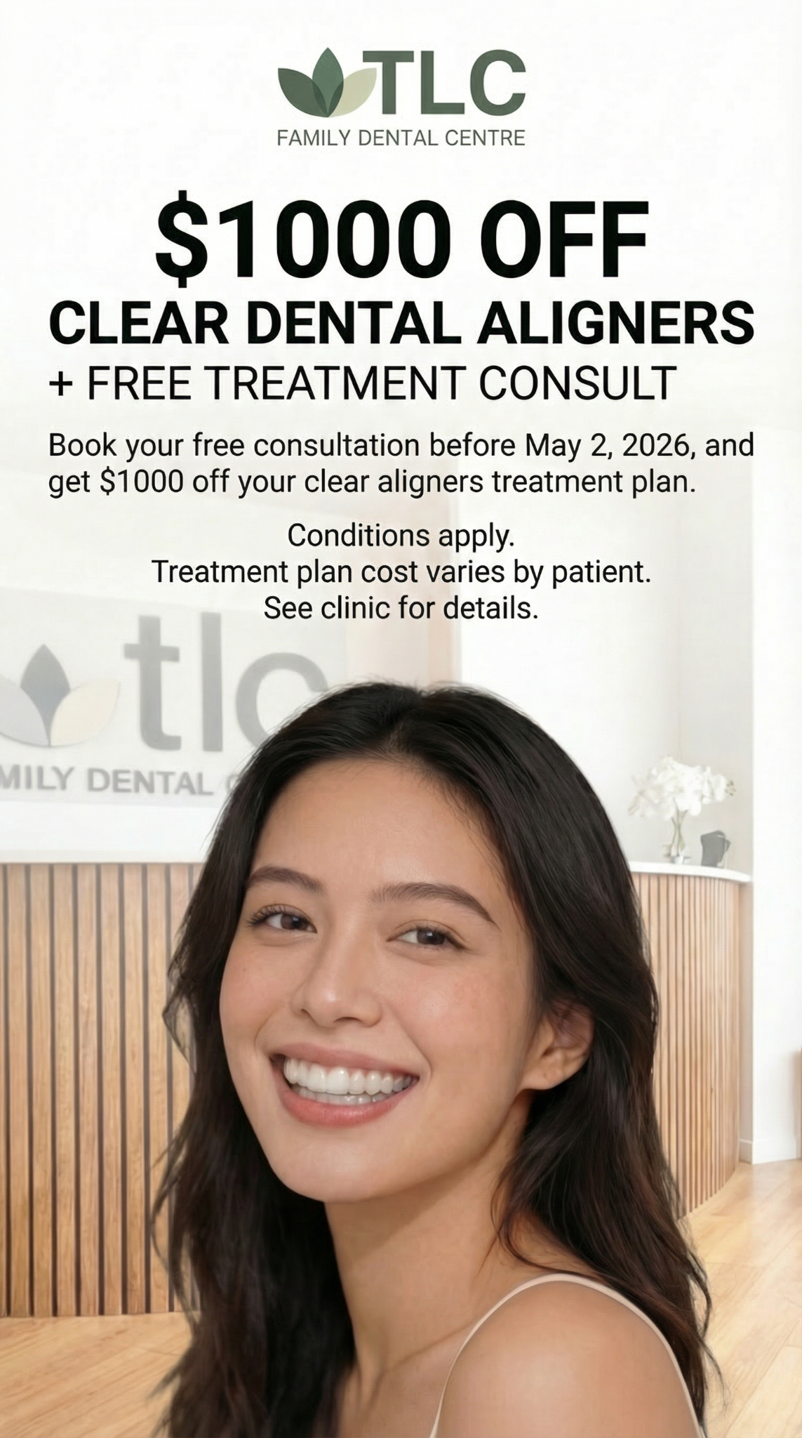 TLC Family Dental Centre Facebook ad