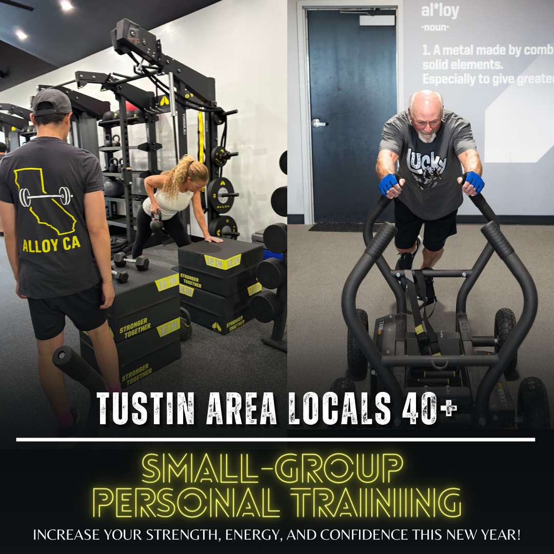 Alloy Personal Training Tustin Facebook ad