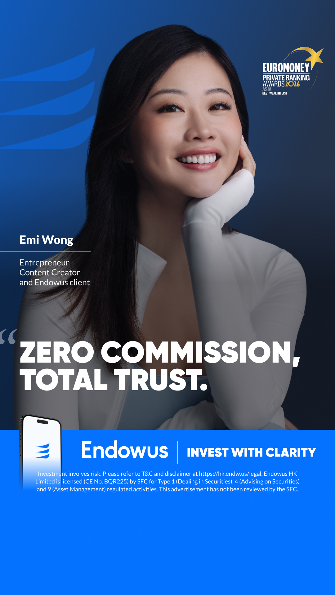 Endowus Facebook ad from Jul 2, 2026