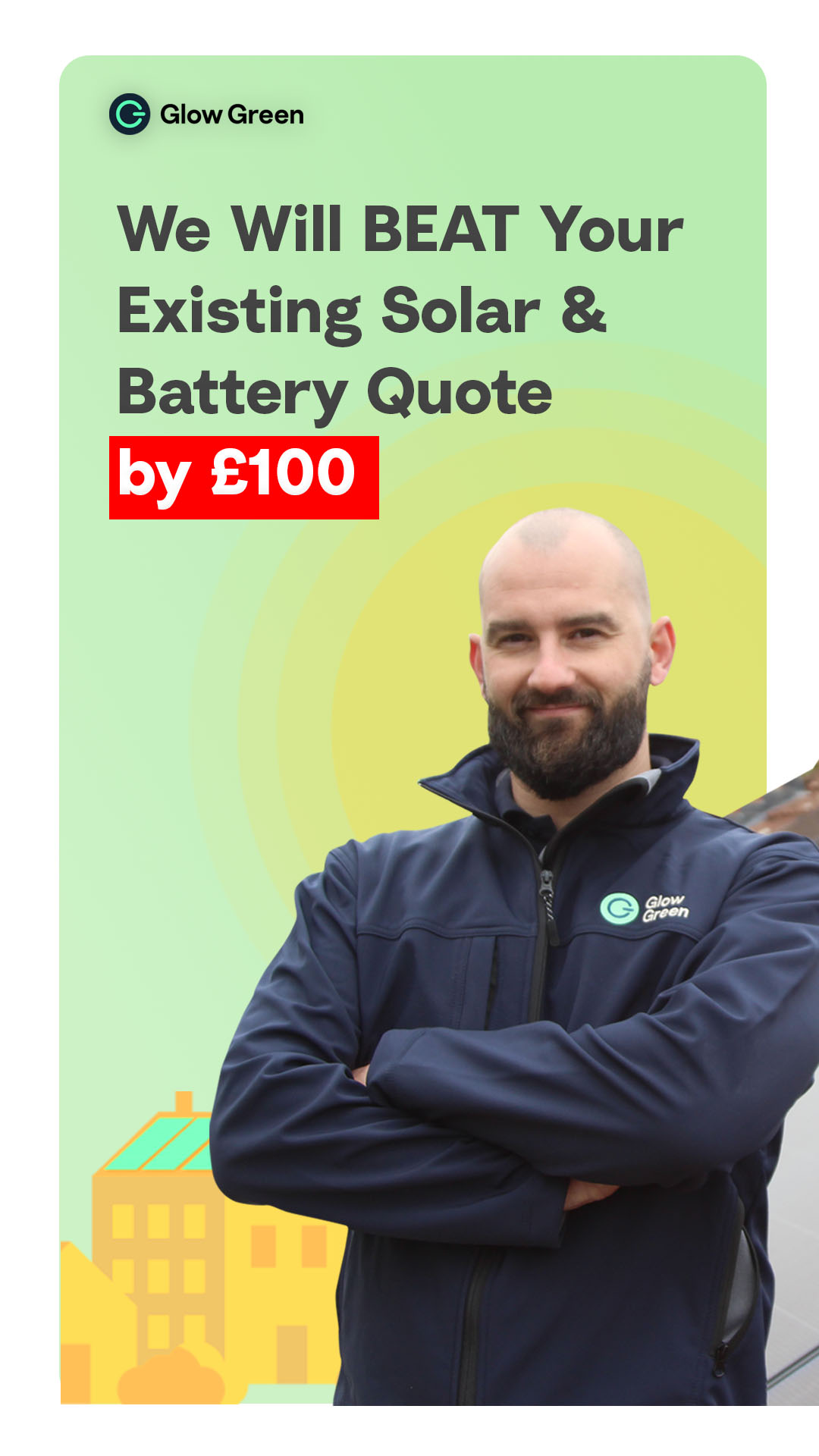 Glow Green Facebook ad