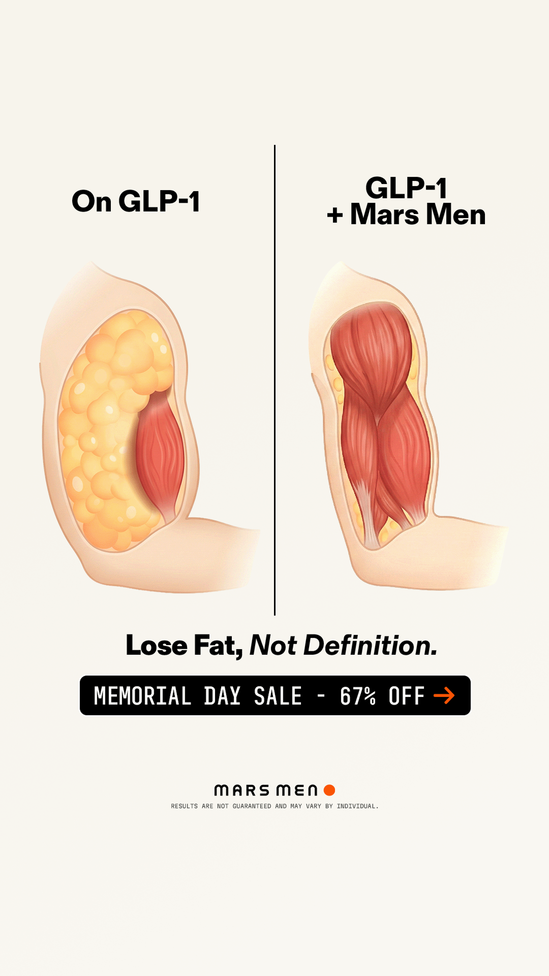 Mars Men Facebook ad
