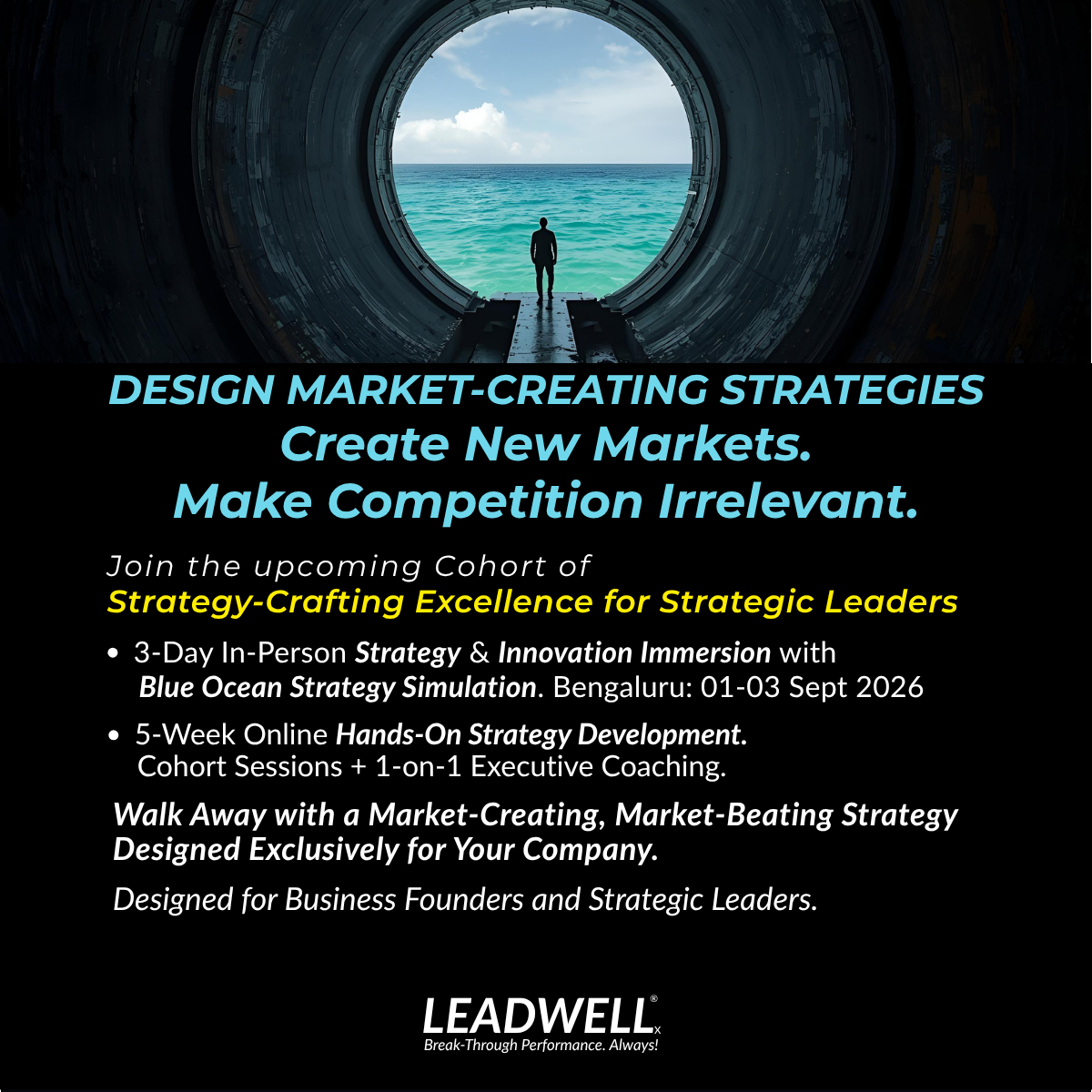 LEADWELLx Facebook ad from Aug 11, 2026