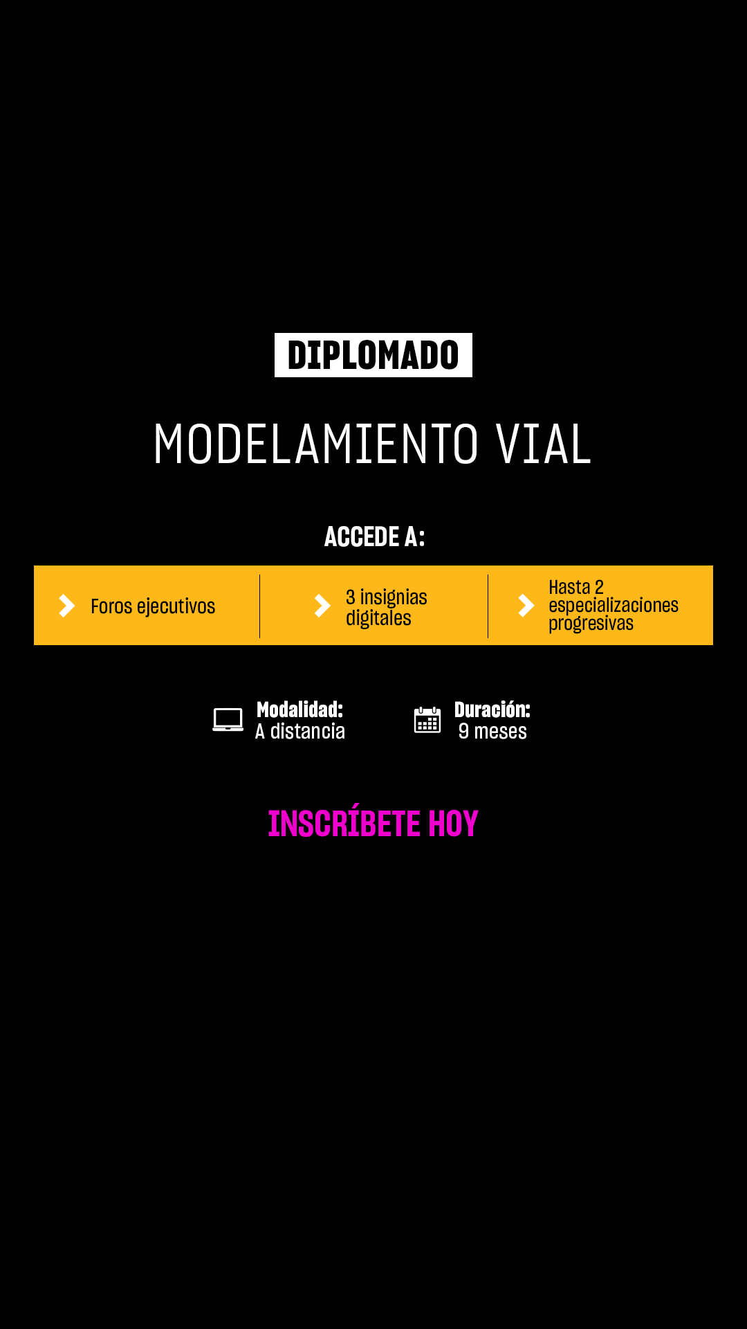 UPN Posgrado Facebook ad