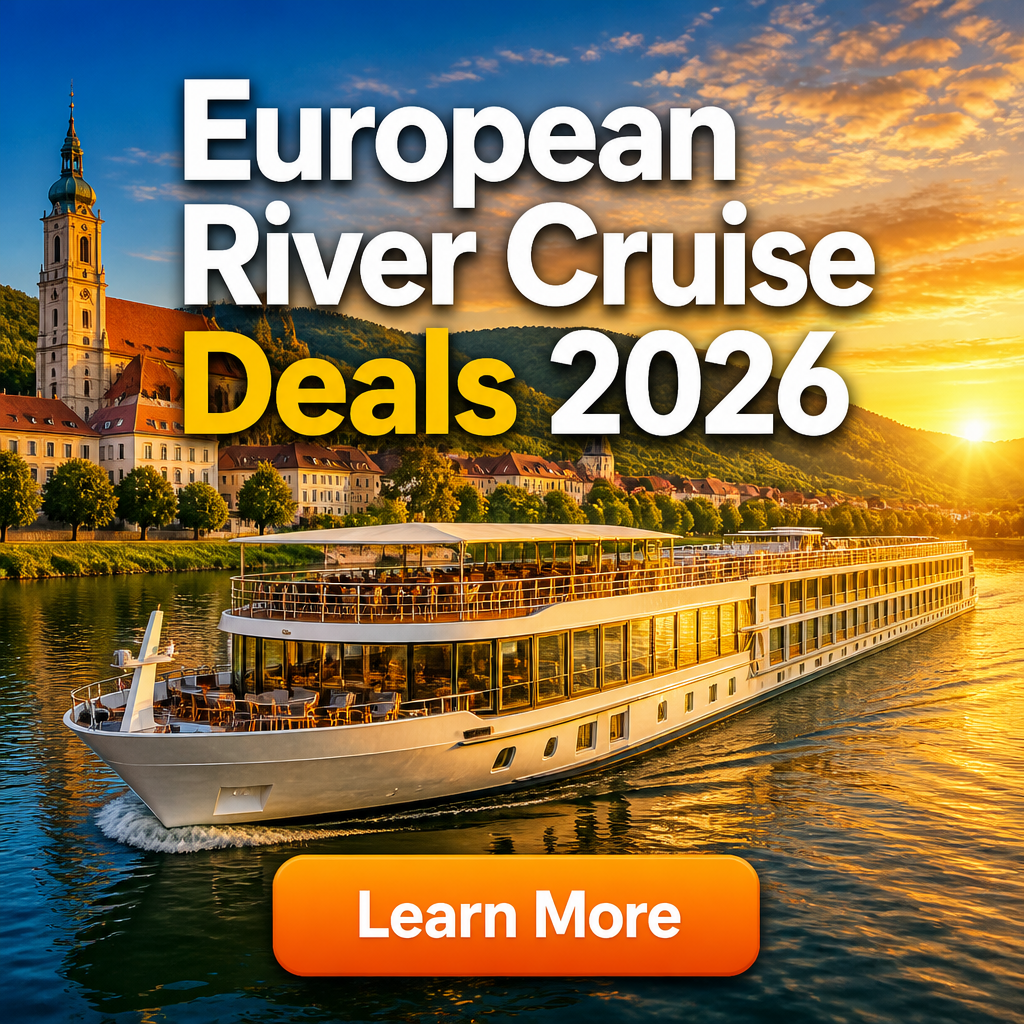 JacinthaDorella Facebook ad: Search for European River Cruise Deals 2026