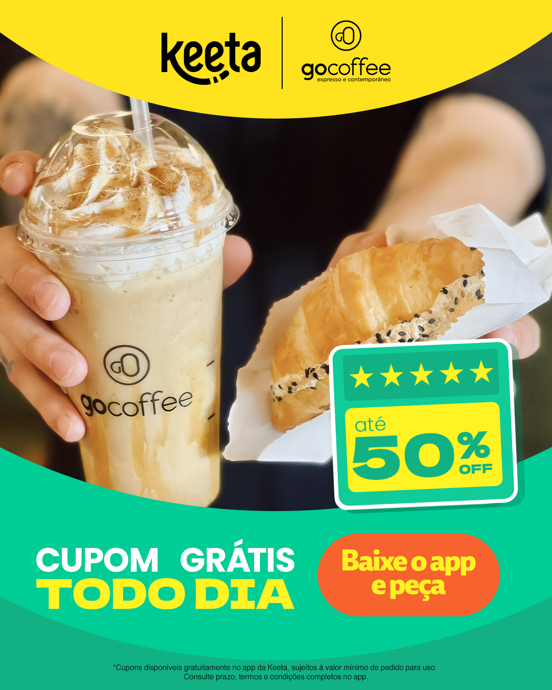 Keeta Brasil Facebook ad