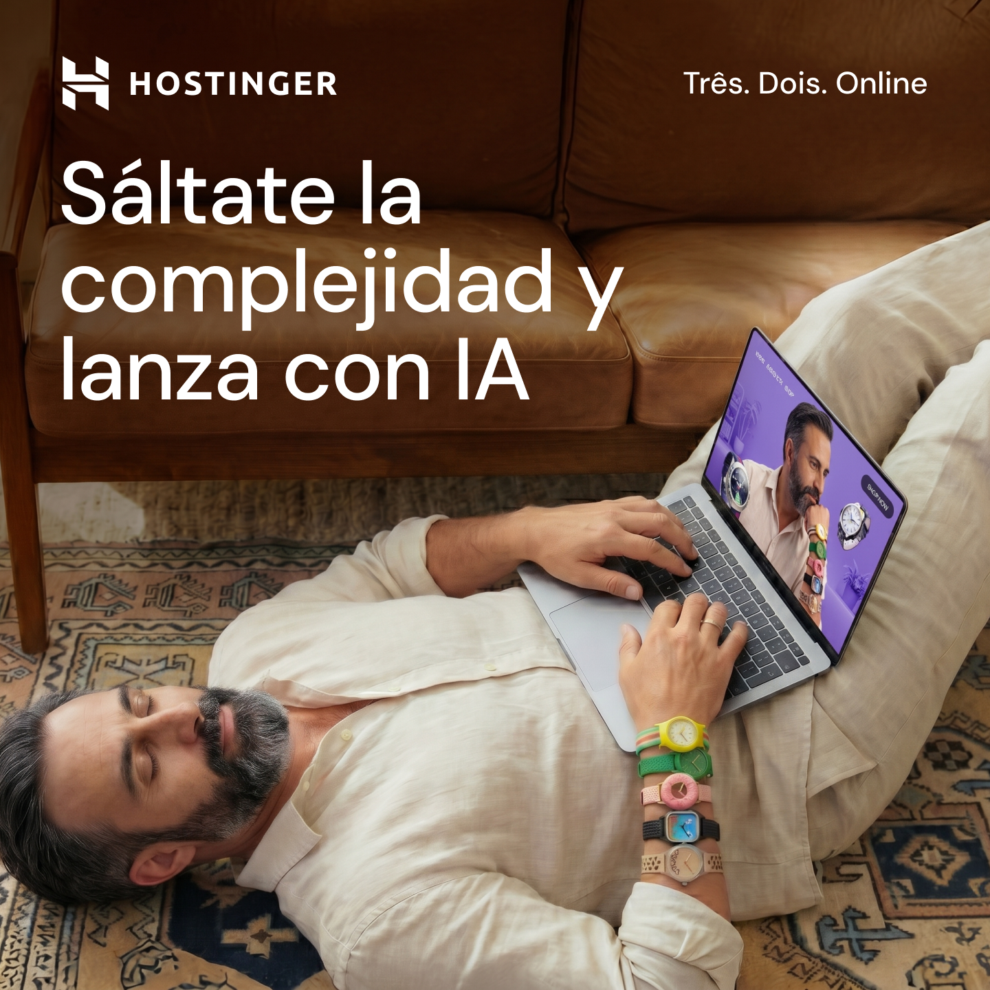 Hostinger Facebook ad