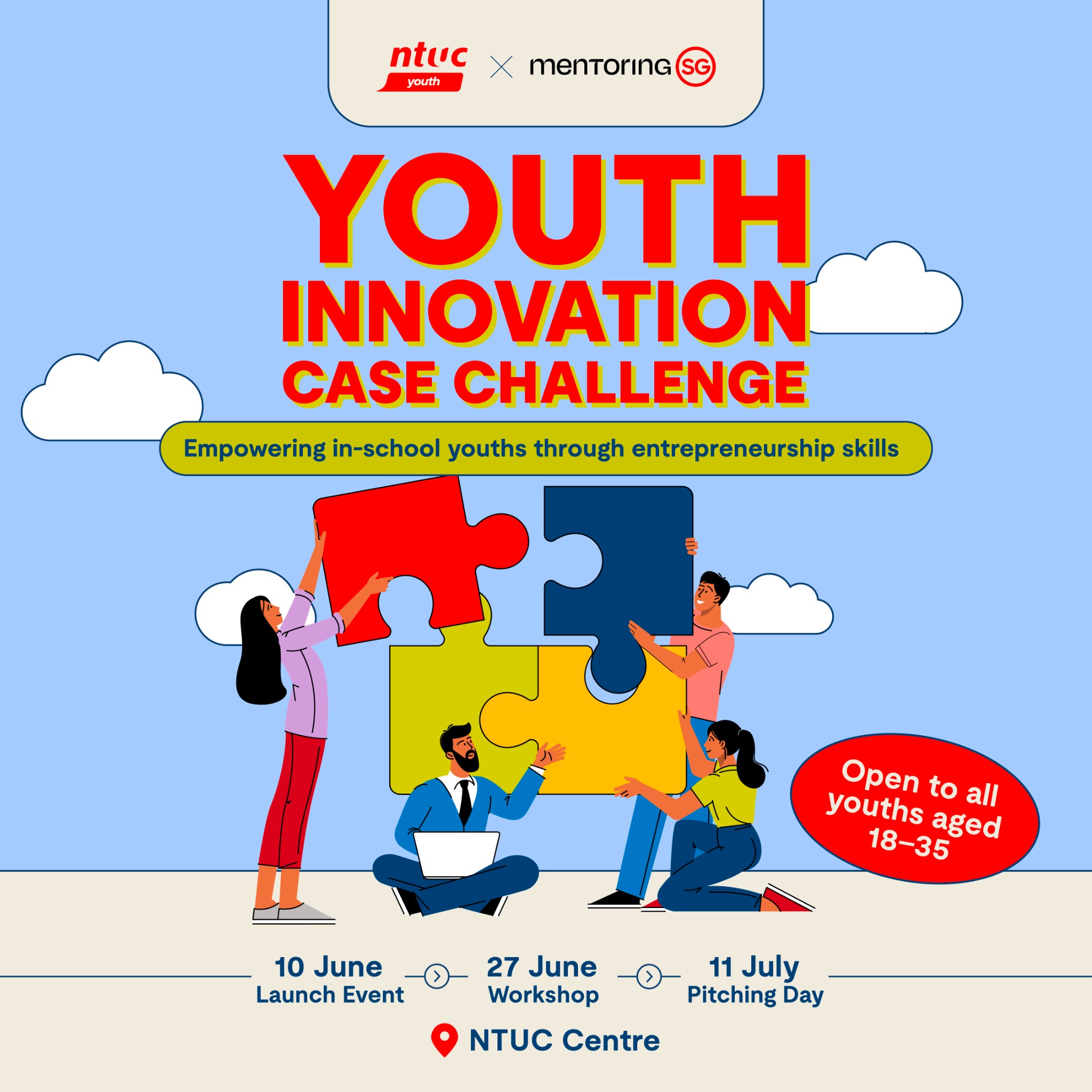 NTUC Youth Facebook ad