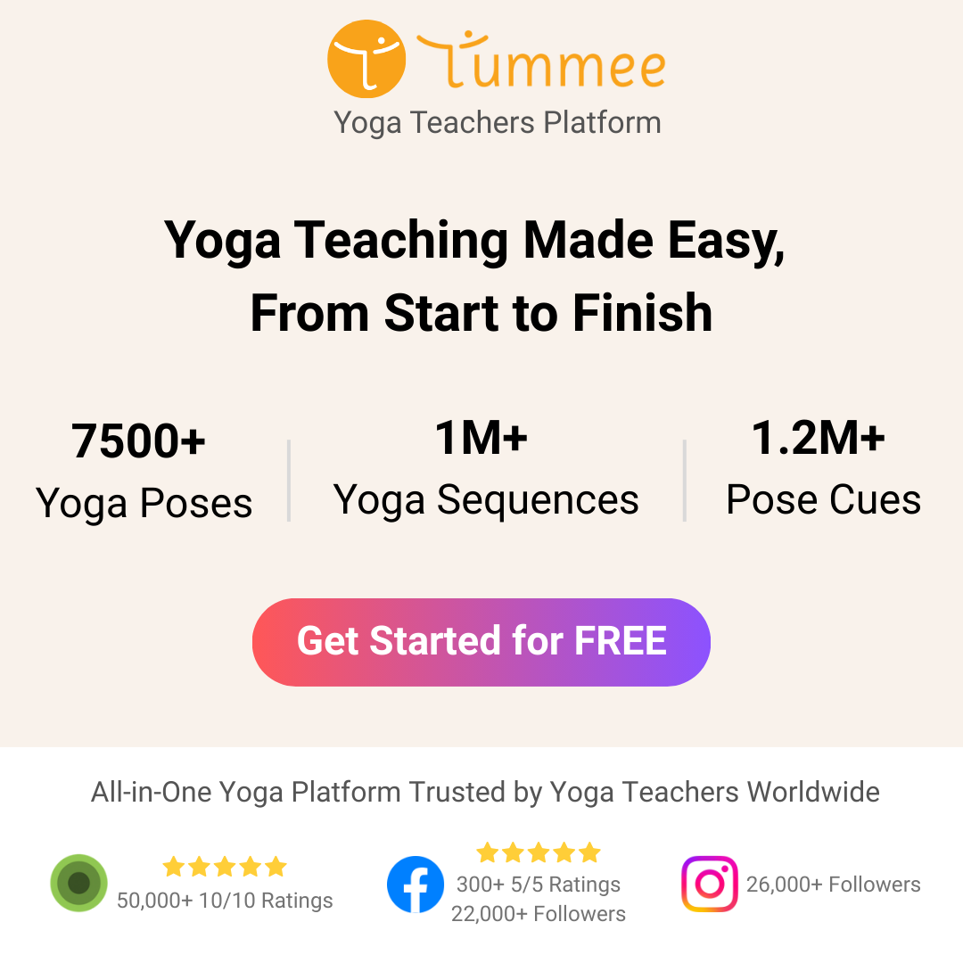 Tummee.com Facebook ad: Tummee is a comprehensive platform for yoga teachers…