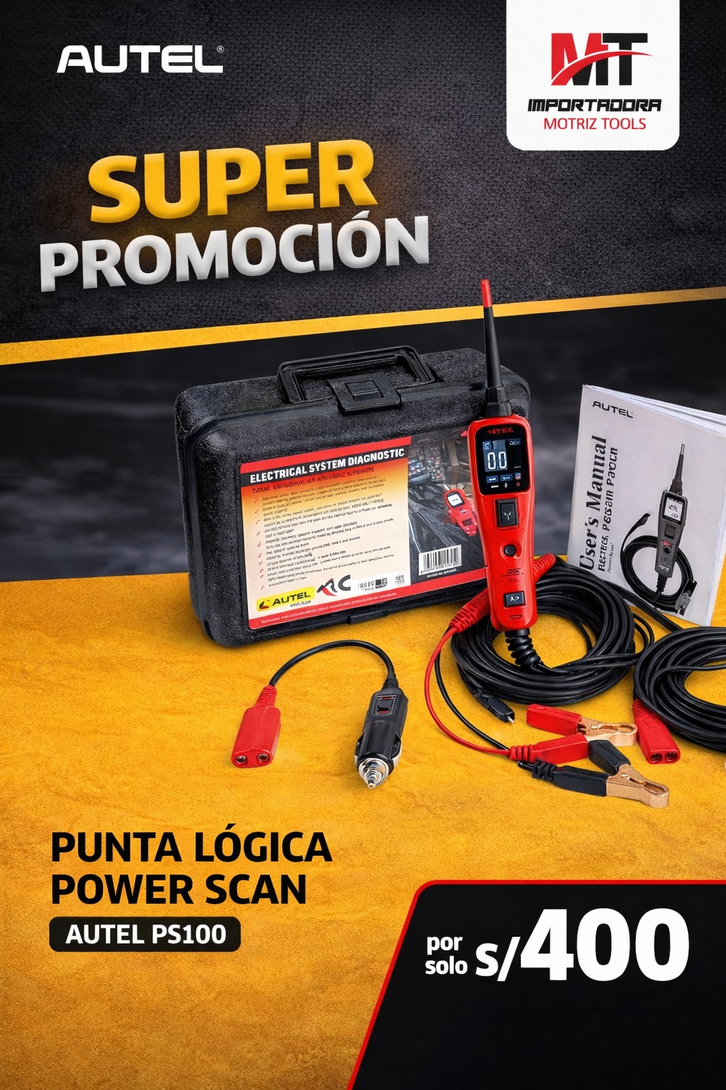 Motriz Tools Perú Facebook ad from Jan 12, 2026