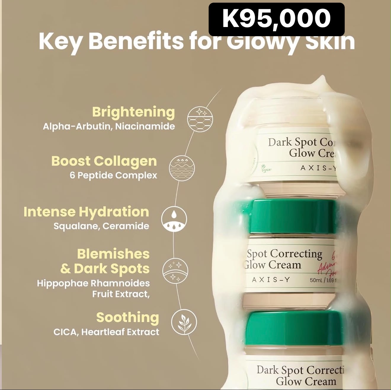 Elysian Skin Solutions Facebook ad: Have you been chasing glowy, healthy and glassy…