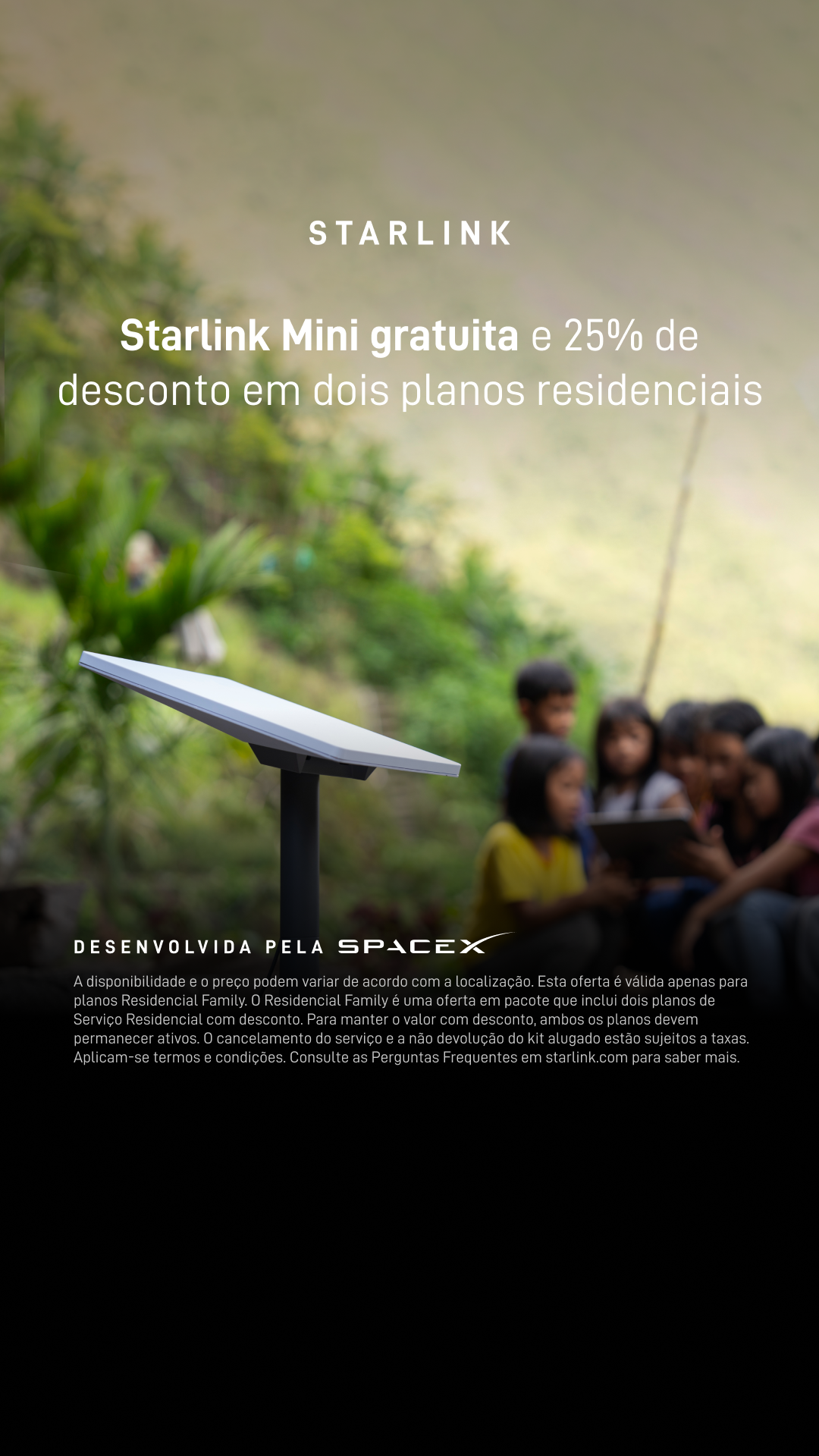 Starlink Facebook ad
