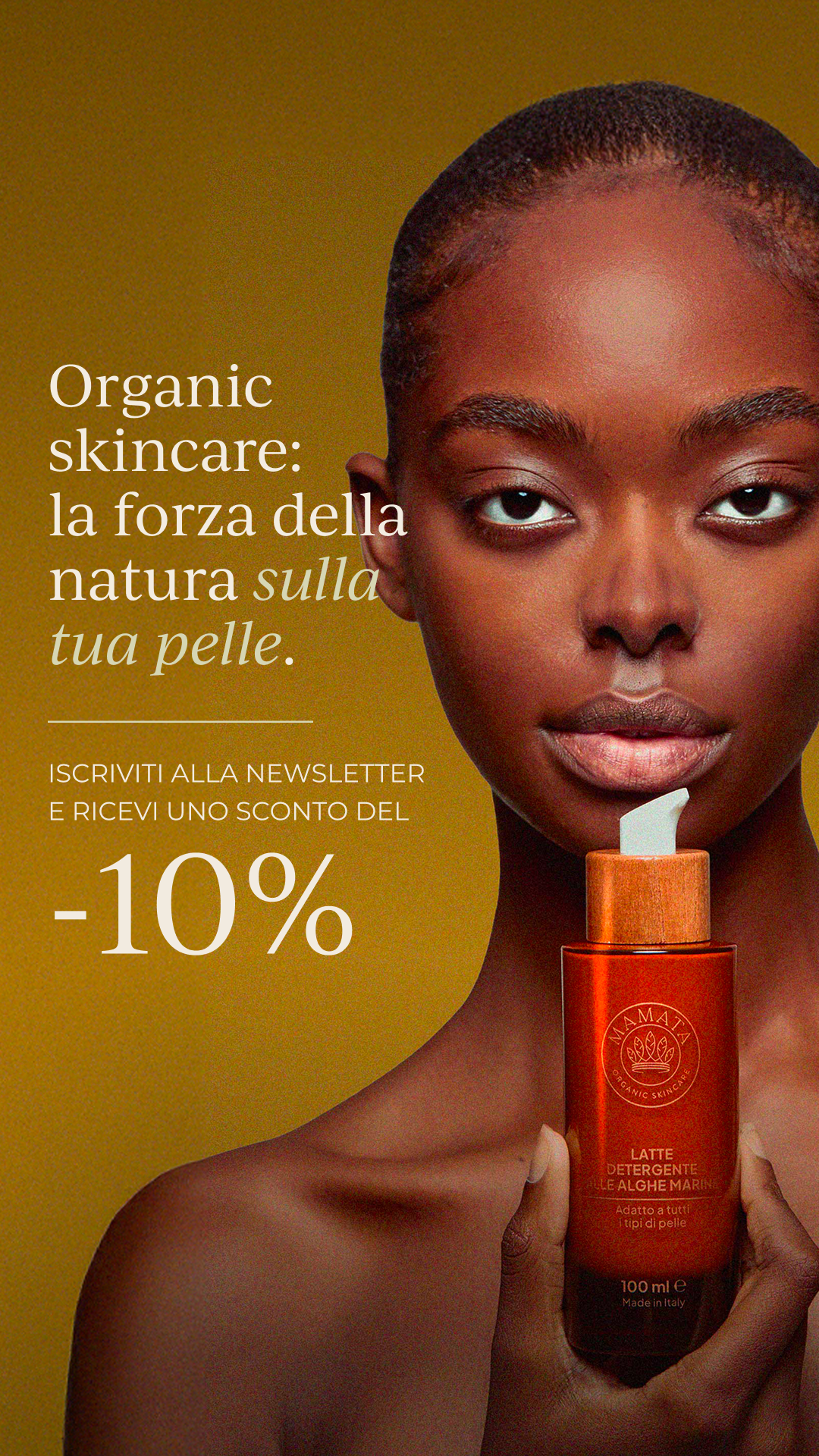 Mamata Organic Skincare Facebook ad