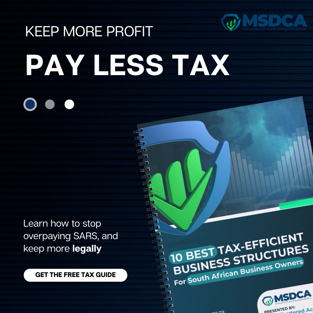MSD Chartered Accountants Facebook ad