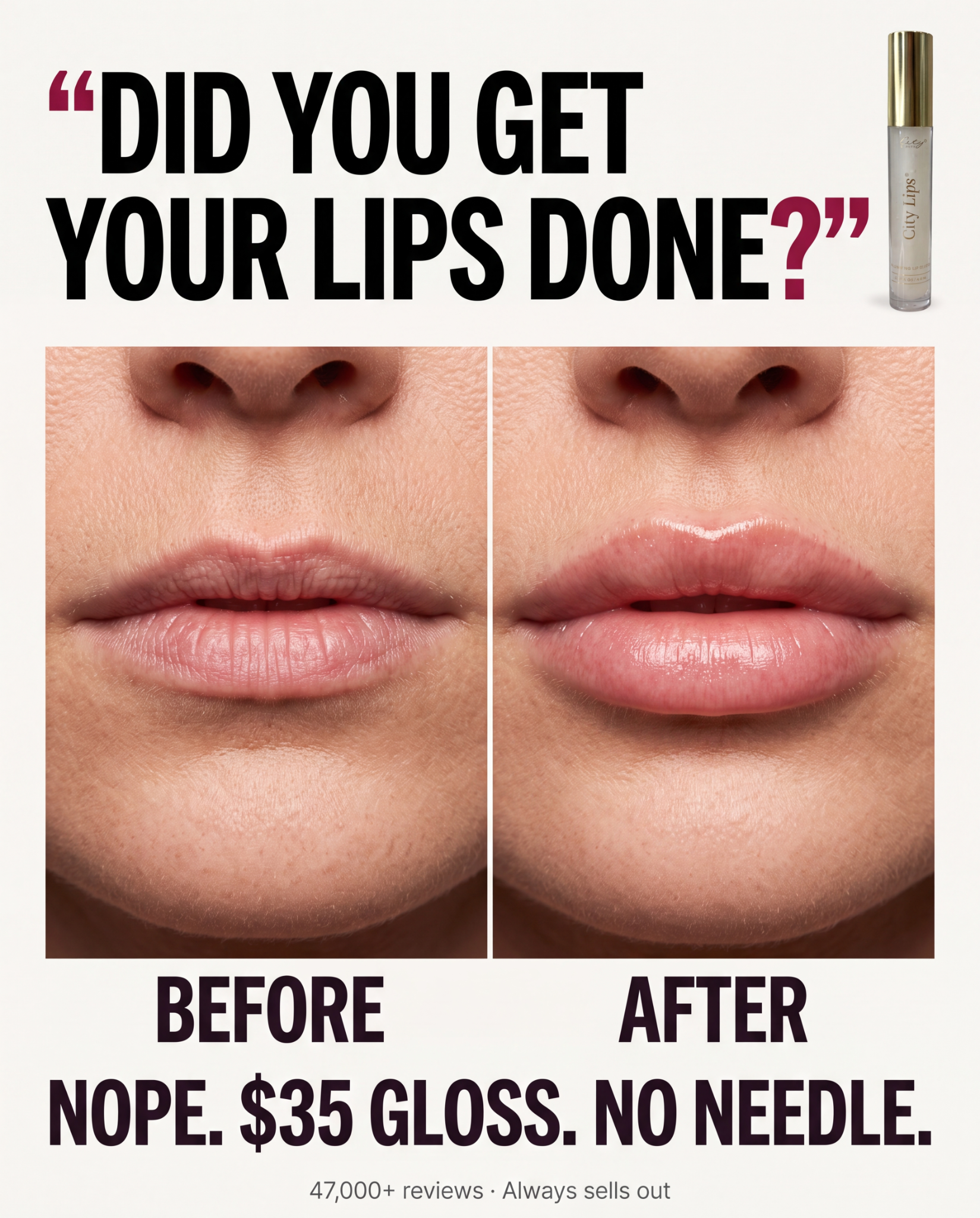 City Beauty Facebook ad