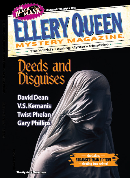 Ellery Queen's Mystery Magazine Facebook ad from Dec 6, 2025