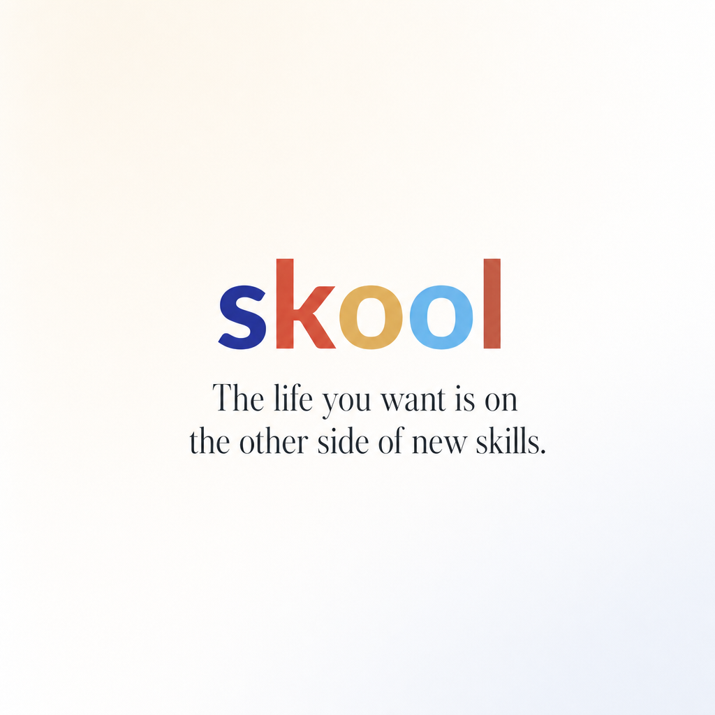 Skool Facebook ad