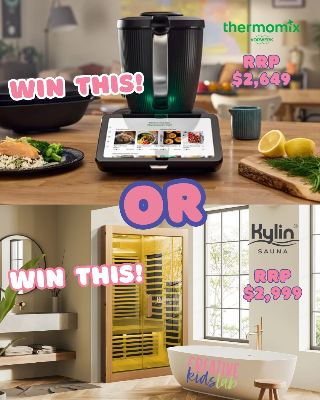 Creative Kids Lab Facebook ad: WE’RE GIVING ONE FAMILY A HUGE UPGRADE in…