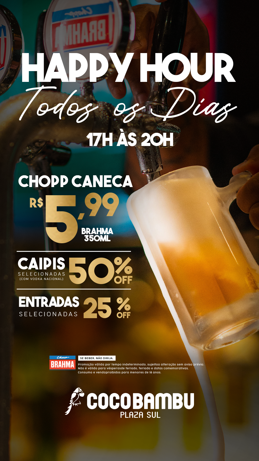 Coco Bambu Conceito Plaza Sul Facebook ad from Nov 11, 2024