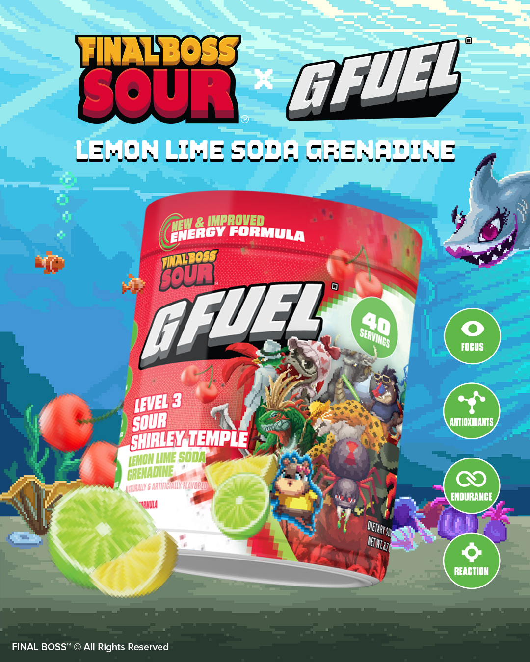 G FUEL Facebook ad