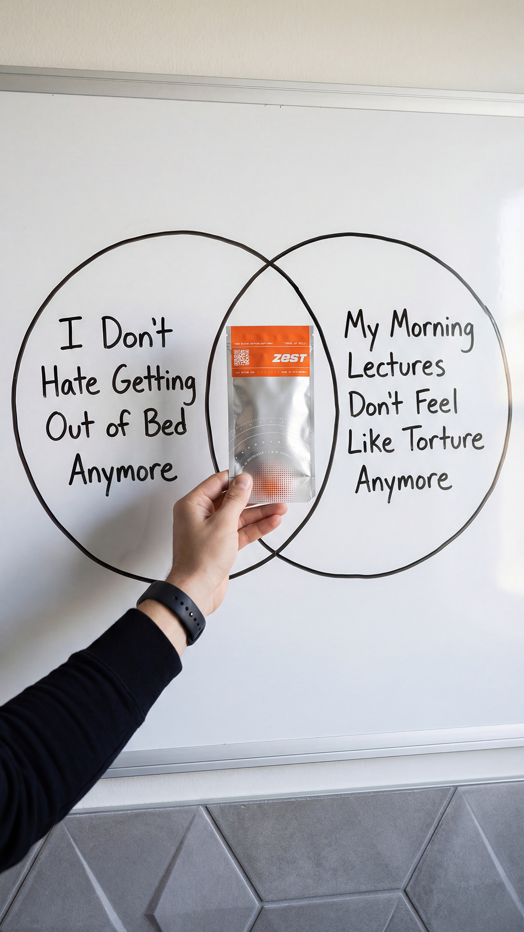 Zest Labs - Wake Up Pill Facebook ad
