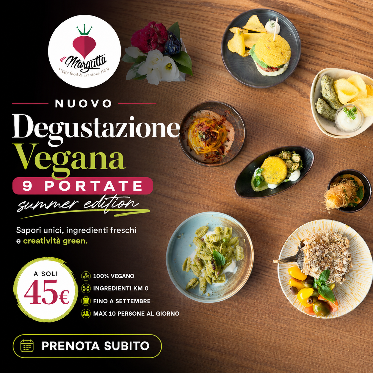 Il Margutta vegetarian food&art Facebook ad