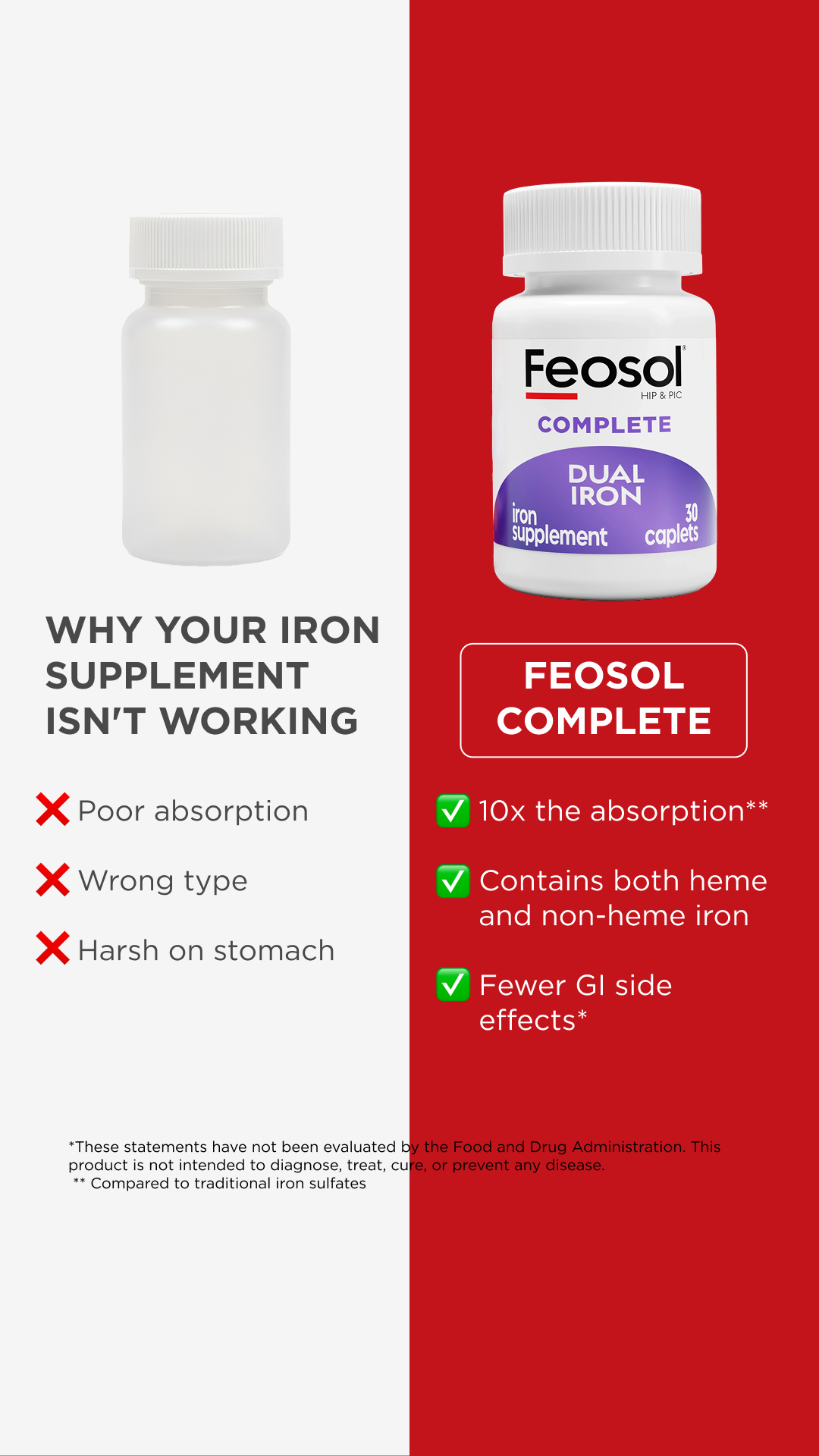 Feosol Facebook ad
